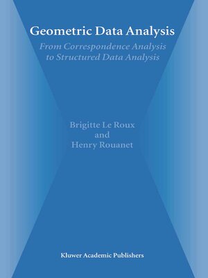 cover image of Geometric Data Analysis